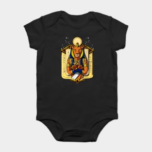 Egyptian Goddess Sekhmet Baby Bodysuit